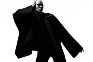 BLACK DRAMA: SCULPTURAL COATS THAT BREAK ALL THE OLD RULES